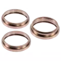 Back Camera Bezel Ring Only Compatible For iPhone 16 Pro / 16 Pro Max (Desert Titaniuml) (3 Piece Set)